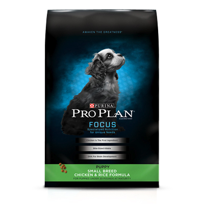 Pro Plan Puppy Small Breed Chicken & Rice 2.7kg (6lb)