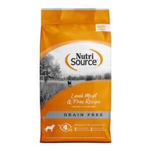 NutriSource Lamb Meal & Peas Grain Free 15lb
