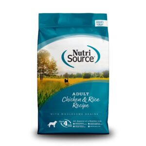 NutriSource Adulto Chicken & Rice Recipe 15lb