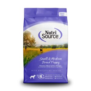 NutriSource Small & Medium Breed Puppy 15lb