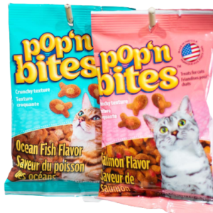 Pop'n Bites Salmon Flavor 2oz