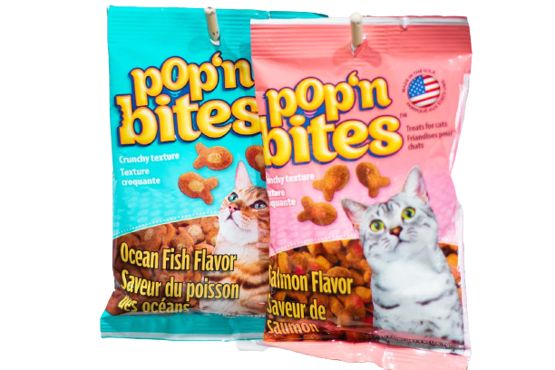 Pop'n Bites Salmon Flavor 2oz